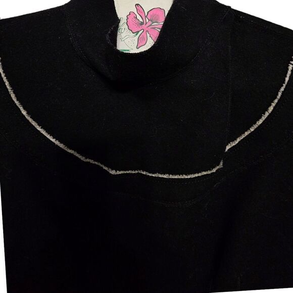 Prada Midi Length Black Dress (Italy Size: 42) US 6 - Picture 8 of 9